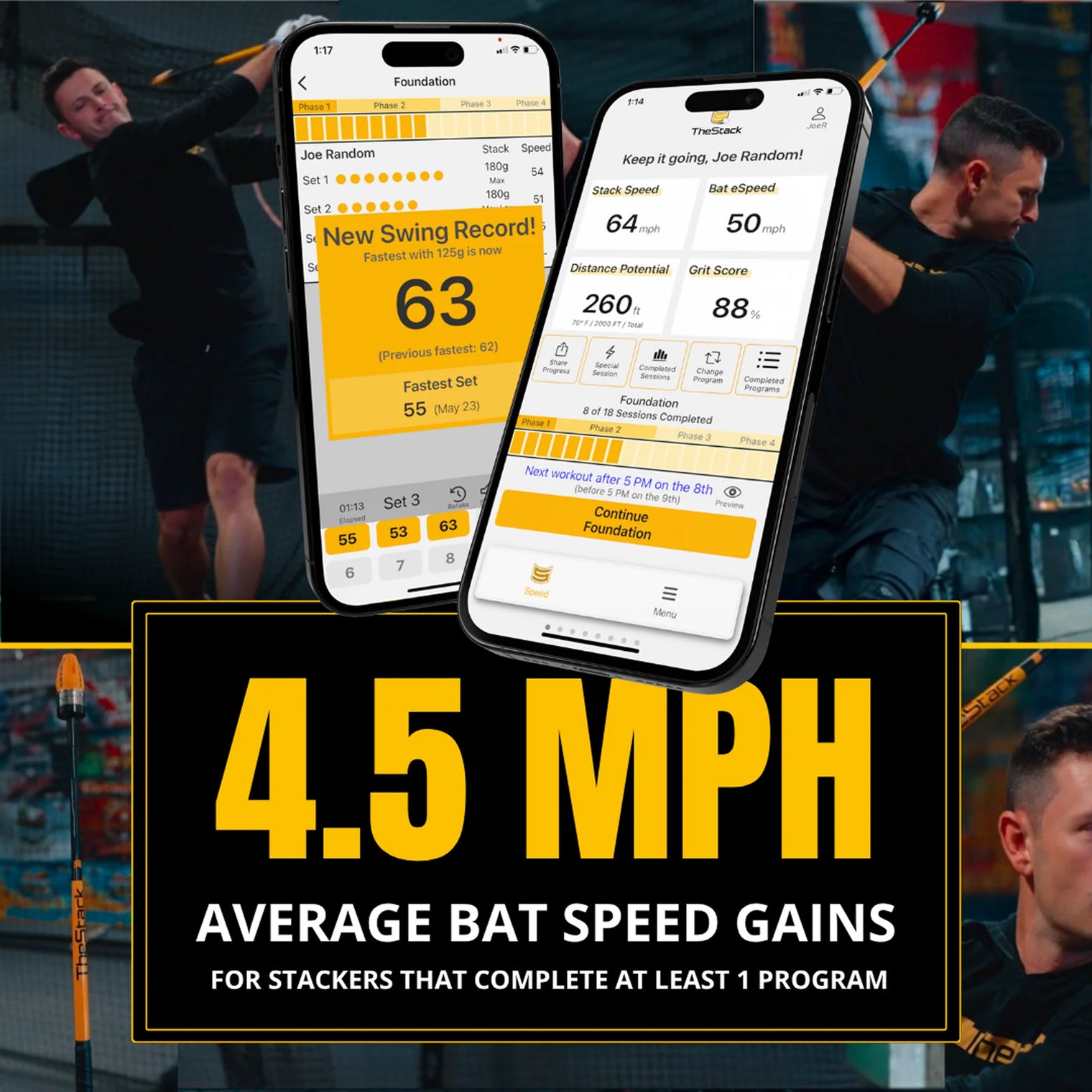 TheStack Bat - Speed Training System for Baseball