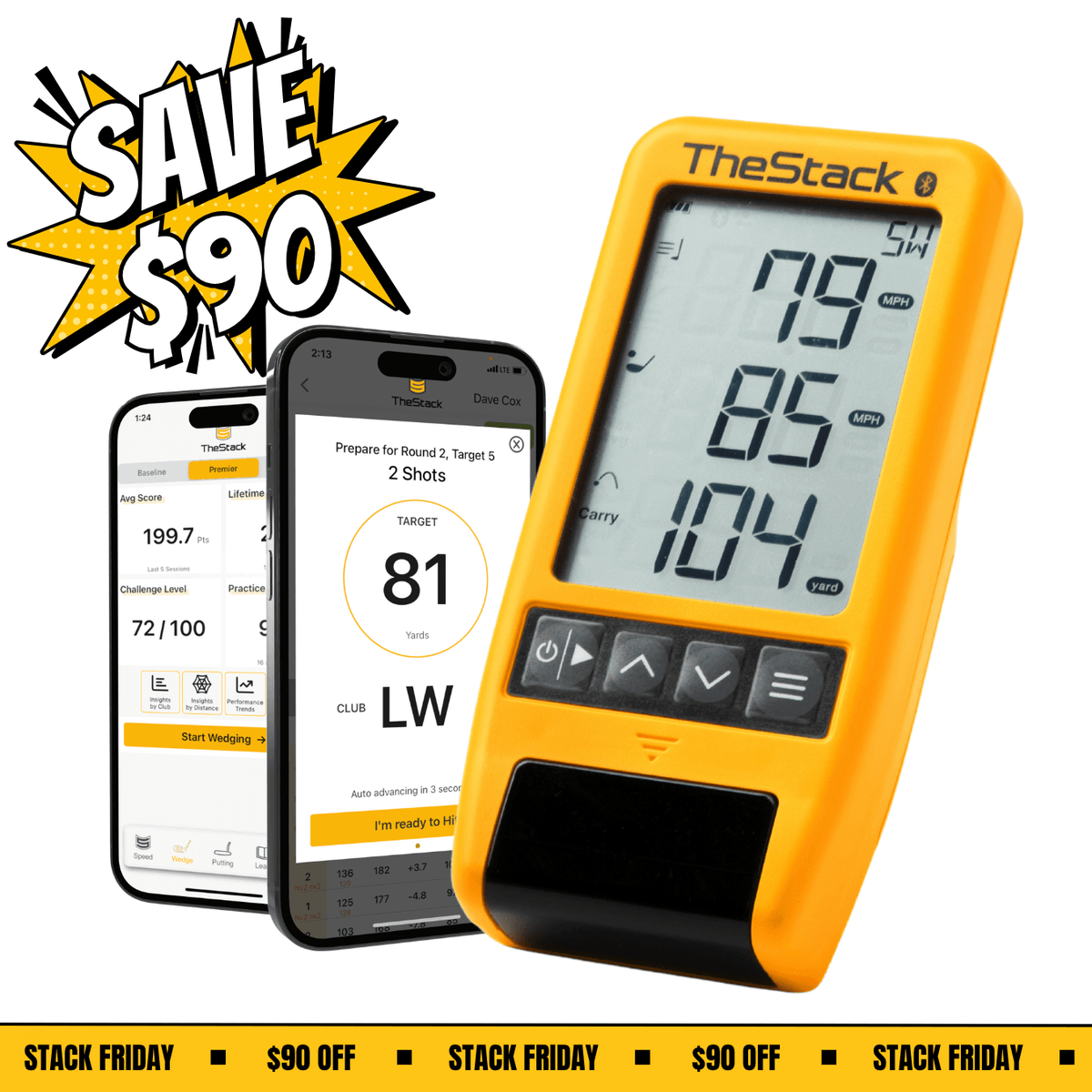 Stack Radar | Launch Monitor | Black Friday Special