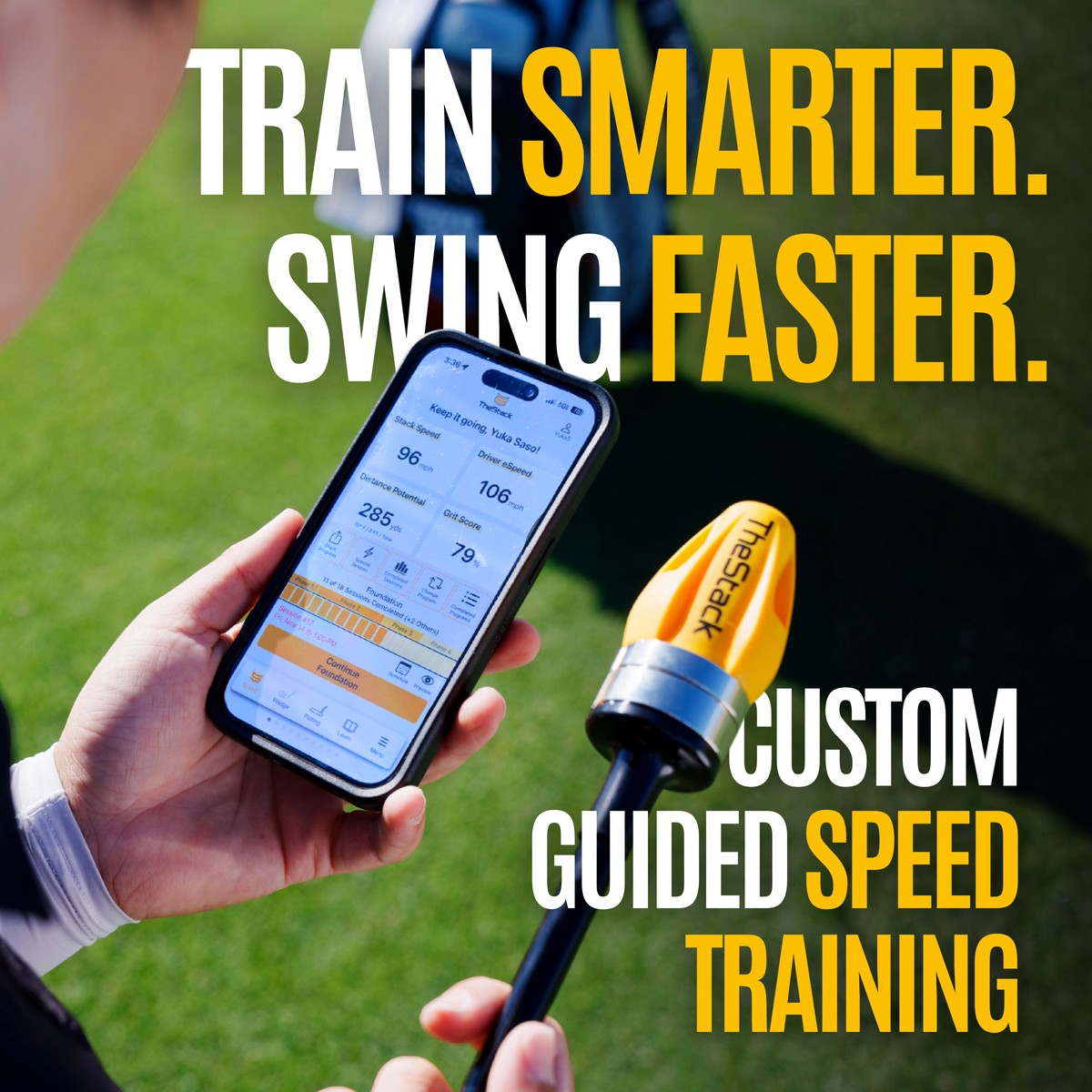 TheStack Golf Swing Speed Trainer – The Stack System